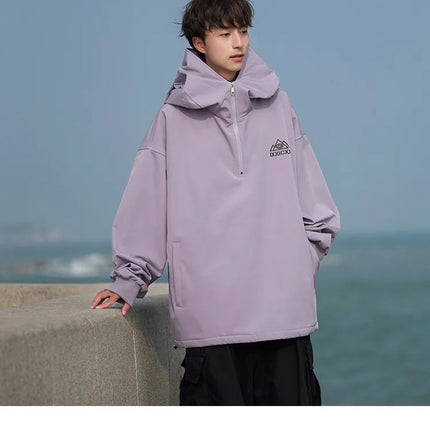 Winter Ski Jackets Men Women Outdoor Thickened Warm Snowboard Jacket Waterproof Windproof Breathable Couple Hooded Skiing Coat