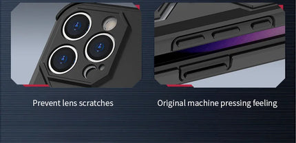 Tough Armor Heat Dissipation Phone Case For iPhone 17  Cover Magnetic Shockproof Shell Cases
