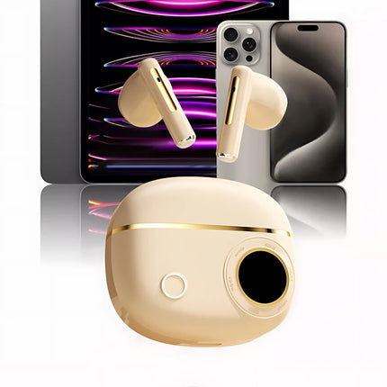 TWS Wireless Bluetooth Headset LED Dislpaly Binaural Waterproof Noise Reduction Earphone Sports Stereo Noise Canceling Headphone