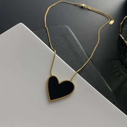 Women Neck Chain Black Exquisite Minimalist Square Pendant Choker Geometric Necklace Collar Chain Female Jewelry Party Gifts