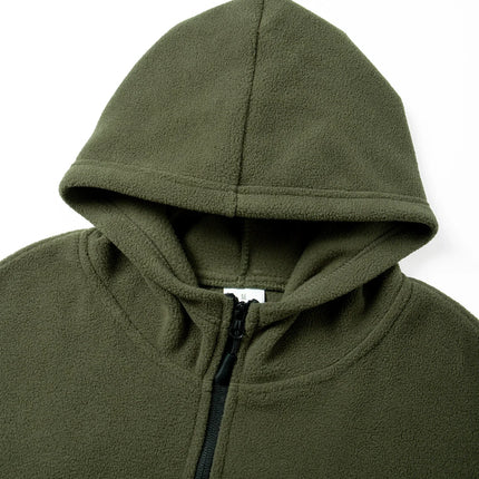 Winter Hunting Men’s Fleece Jacket Warm Coats Polar Outdoor Hoodie Jacket Multi-Pocket Casual Full Zip Sport Hiking Coat S-XXXL