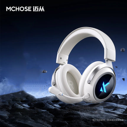 New MCHOSE X9 Wireless Gaming Headphones 7.1 X9 Wireless Bluetooth Earphones Fps With Microphone Esports Custom Headphones Gifts