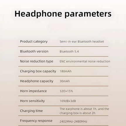 TWS Wireless Bluetooth Headset LED Dislpaly Binaural Waterproof Noise Reduction Earphone Sports Stereo Noise Canceling Headphone