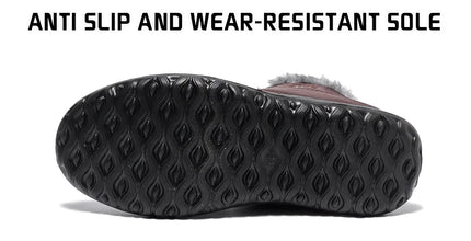 Winter Men Boots Waterproof Snow Boots Warm Fur Casual Men Shoes Antislip Ankel Boots Plush Cotton Shoes