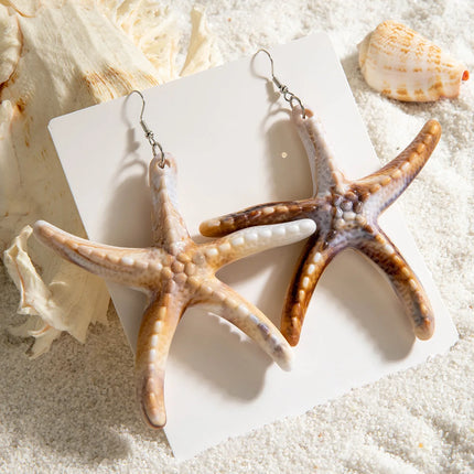 Simple Design Sense Natural Ring Spiral Earrings French Retro Baroque Exaggerated Women's Accessories