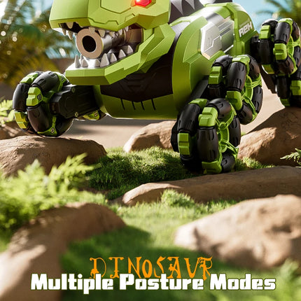 Y12 Dinosaur 8WD RC stunt car 2.4G Off-Road remote control car with spray/light RC Drift Monster Truck Electric Children Toys