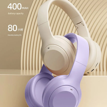 M5 wireless headphones, Bluetooth 5.3 HiFi stereo headphones, noise-cancelling gaming headphones, foldable headphones with micro