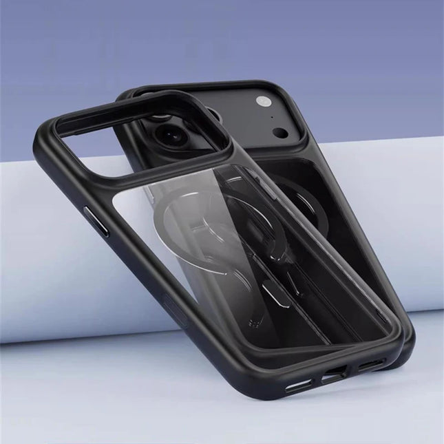 Clear Shockproof Magsafe Case For iPhone 17 Active Touch Camera Button Wireless Charging Protective Cover