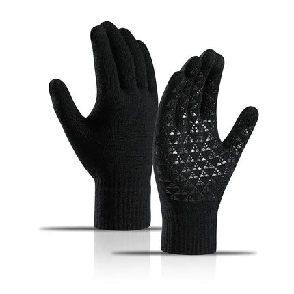 Winter Gloves for Men Women Upgraded Touchscreen Gloves Outdoor Cycling Sports Thermal Warm Knit Glove for Running Driving