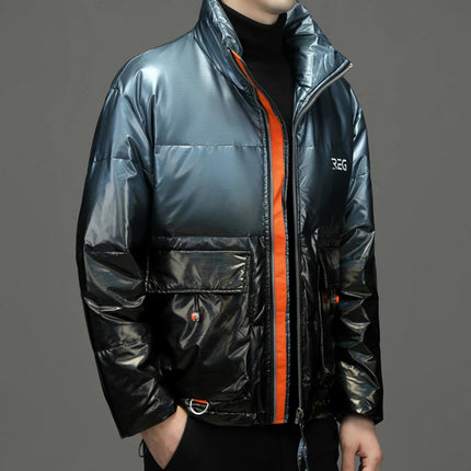 High Quality Fashionable Cool Warm Winter Outdoor Jacket with Feather Jacket Comfortable and Versatile Bright and Breathable