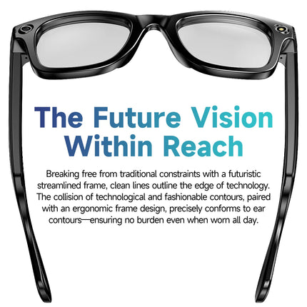 4K AI Smart Glasses 8MP HD Camera Video Bluetooth Call Intelligent Translation 270mAh Battery Voice Assistant Music Sunglasses