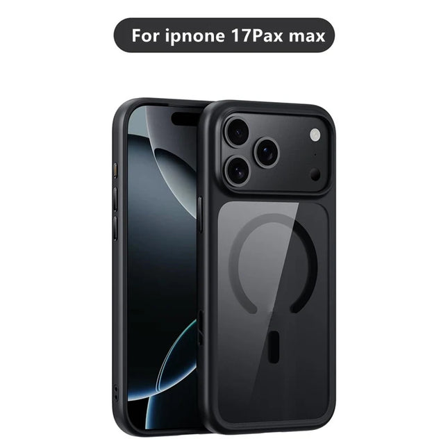 Clear Shockproof Magsafe Case For iPhone 17 Active Touch Camera Button Wireless Charging Protective Cover
