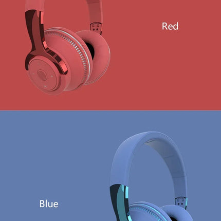 Wireless Bluetooth Headphones Hi-Res Audio Over The Earphone Bluetooth 5.3 Wired Dual-mode Headset with Microphone AUX Cable