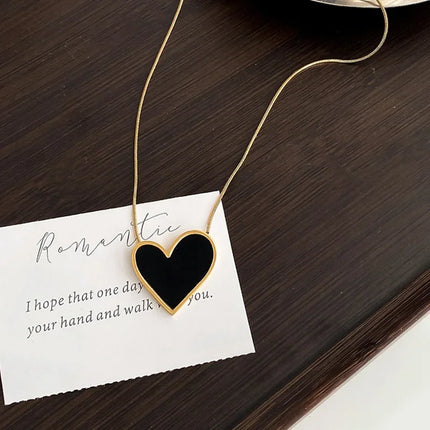 Women Neck Chain Black Exquisite Minimalist Square Pendant Choker Geometric Necklace Collar Chain Female Jewelry Party Gifts