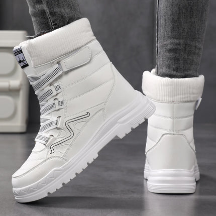 New winter women's boots: waterproof snow boots with cotton, warm, fashionable and comfortable cotton shoes for women