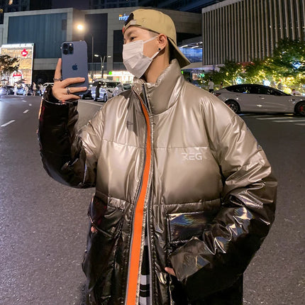 High Quality Fashionable Cool Warm Winter Outdoor Jacket with Feather Jacket Comfortable and Versatile Bright and Breathable