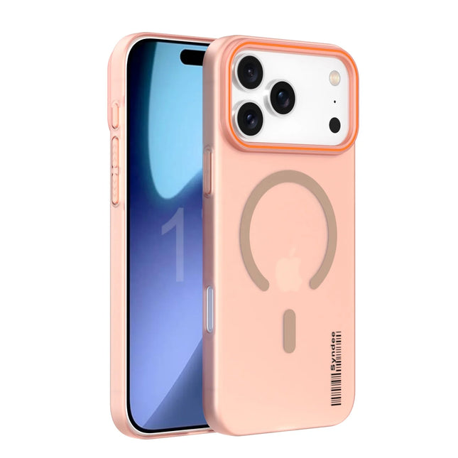 Luxury Translucent Matte Magnetic Phone Case For iPhone 17 Magsafe Wireless Charging Anti-Drop Protect Cover