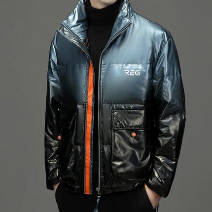 High Quality Fashionable Cool Warm Winter Outdoor Jacket with Feather Jacket Comfortable and Versatile Bright and Breathable