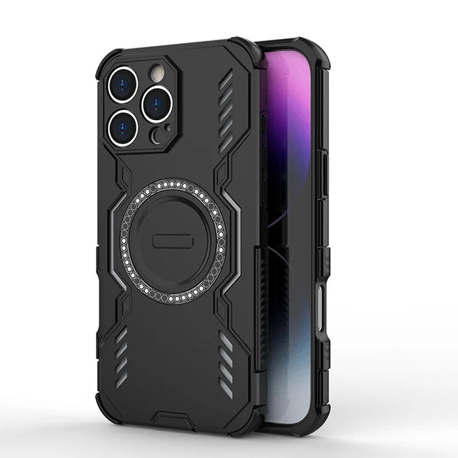 Tough Armor Heat Dissipation Phone Case For iPhone 17  Cover Magnetic Shockproof Shell Cases
