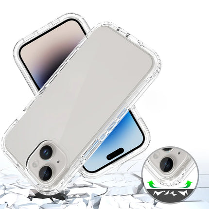 Full Protection Transparent Clear Phone Case for iPhone 17  Soft Shockproof Back Cover