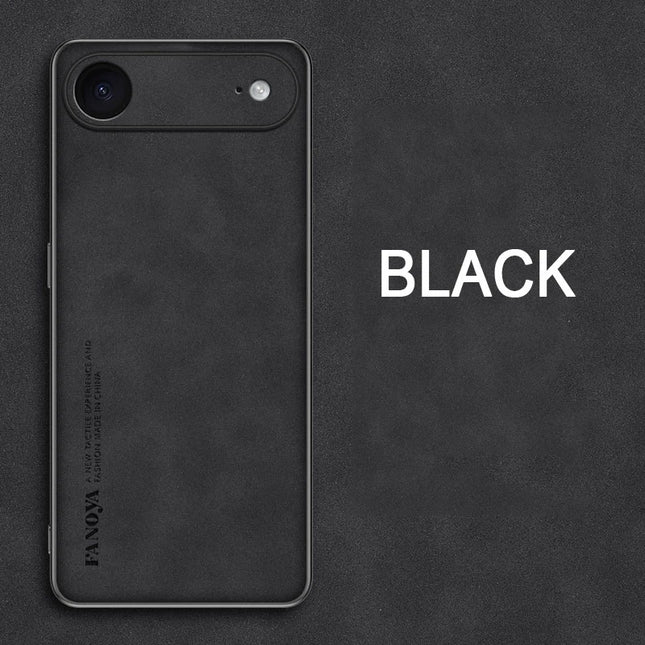 For iPhone 17 Air Skin Feel Shockproof Matte Leather Case Soft Back Cover Funda For iPhone 17 Air Pro Max Protector