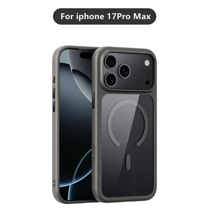 Clear Shockproof Magsafe Case For iPhone 17 Active Touch Camera Button Wireless Charging Protective Cover