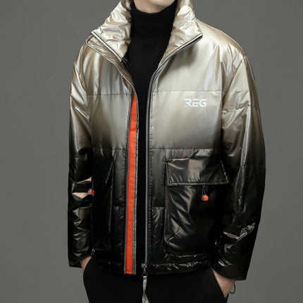 High Quality Fashionable Cool Warm Winter Outdoor Jacket with Feather Jacket Comfortable and Versatile Bright and Breathable