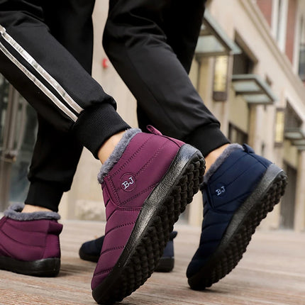 Men Sneakers Keep Warm Winter Sneakers For Couple Winter Shoes Men Casual Sneaker Chaussure Hommes Lightweight Fur Shoes Loafers