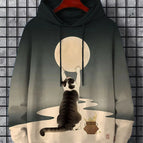 Dark Sky Moon Graphic / S