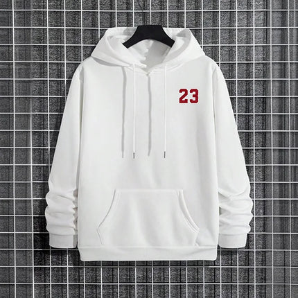 Male Daily Casual Fashion Pullover Outdoor Gym Fitness Sporty Hooded Coats Men's Hoodie Autumn Winter High Grade Warm Sweatshirt