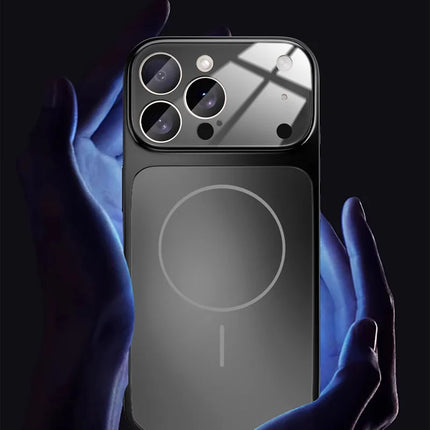 Original Glass Nano Matte Case For iPhone 17 Magnetic For Magsafe Wireless Charging Anti-Drop Phone Case