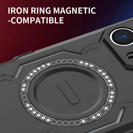 Tough Armor Heat Dissipation Phone Case For iPhone 17  Cover Magnetic Shockproof Shell Cases