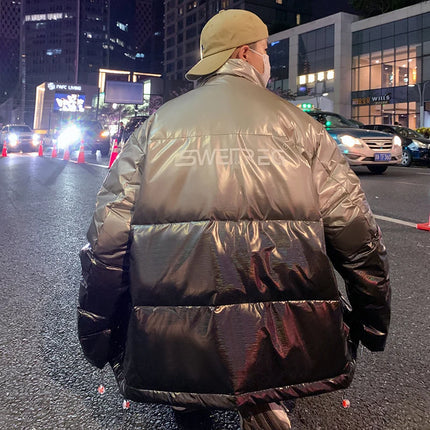 High Quality Fashionable Cool Warm Winter Outdoor Jacket with Feather Jacket Comfortable and Versatile Bright and Breathable