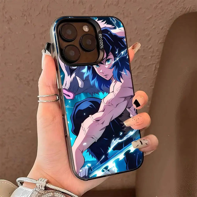 Demon Slayer Eyes Phone Case For iPhone 17   Matte Shockproof Back Anti Fall Matte Cover