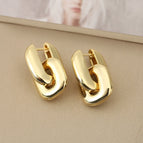 gold earrings