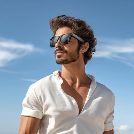 New Men Women 8MP HD Camera Smart Glasses For High-definition Photography Video Recording  Translation Voice Call And Music Play