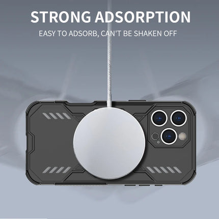 Tough Armor Heat Dissipation Phone Case For iPhone 17  Cover Magnetic Shockproof Shell Cases