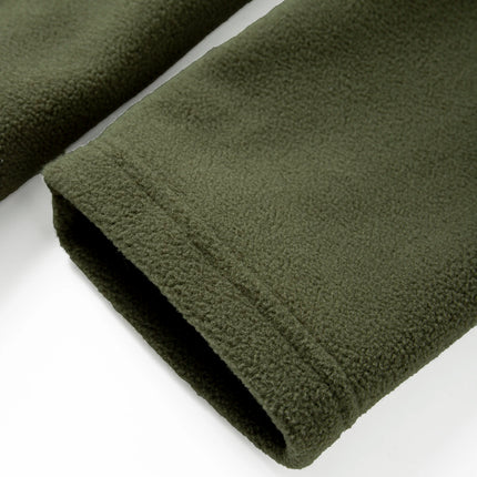 Winter Hunting Men’s Fleece Jacket Warm Coats Polar Outdoor Hoodie Jacket Multi-Pocket Casual Full Zip Sport Hiking Coat S-XXXL