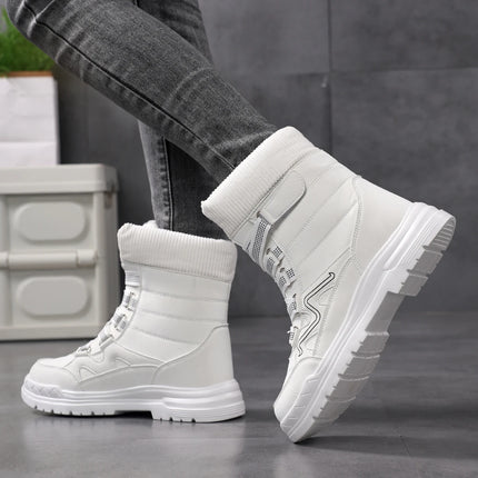 New winter women's boots: waterproof snow boots with cotton, warm, fashionable and comfortable cotton shoes for women