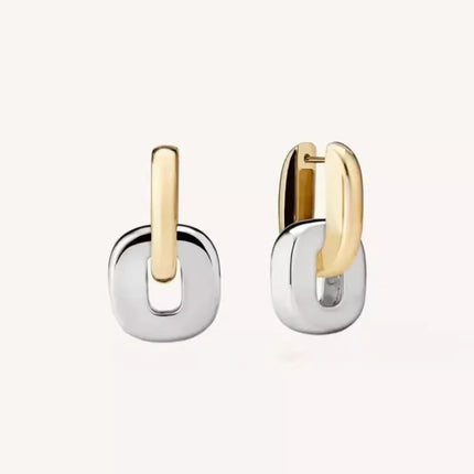 Gold Color Earrings Exaggerate Style Fashion Personalized Jewelry Exquisite Holiday Gifts Celebrity Same