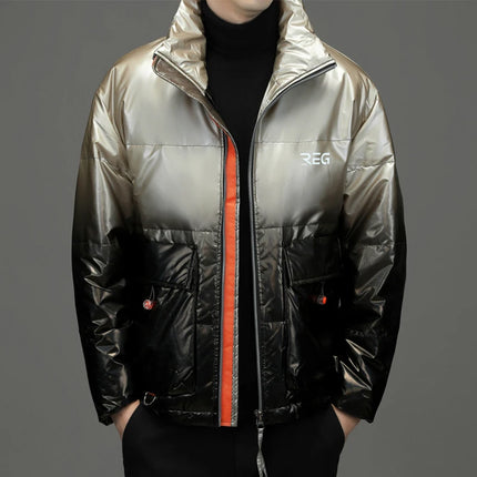 High Quality Fashionable Cool Warm Winter Outdoor Jacket with Feather Jacket Comfortable and Versatile Bright and Breathable
