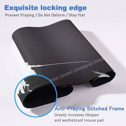 90x40 FINAL FANTASY VII Lockhart Large Mousepad Xxl Gaming Accessories Gamer Keyboard Desk Mat PC Accessories E-Sports Mouse Pad