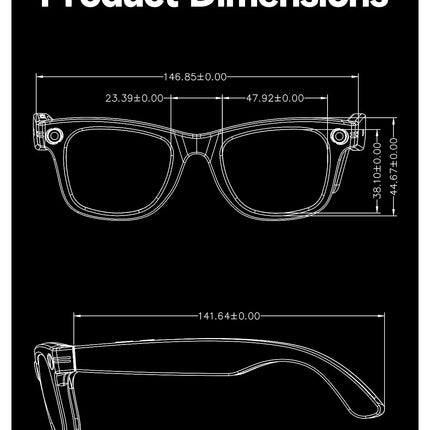New Sunglasses Smart Glasses 8 Million Pixels Recording Videos AI Photo Recognition Answer Translation 290mAh Bluetooth Glasses