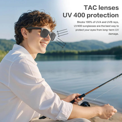 New Men AI Camera Smart Glasses Wifi 800W Pixel 4K Ultra Clear Videography AI Translation 32GB Anti Blue Light Women Glasses