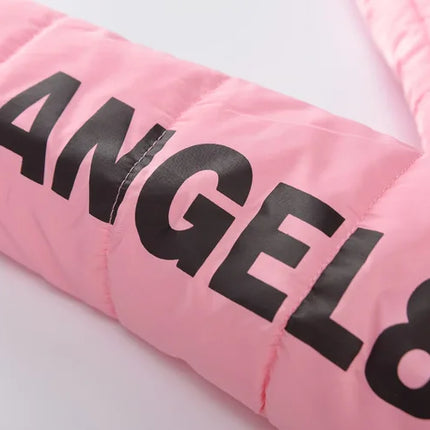 Winter Warm Jackets for Girls Fashion Fur Hooded Children Girls Waterproof Outwear Kids Cotton Lined Parkas