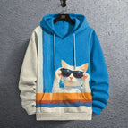 Color Block Cool Cat / S