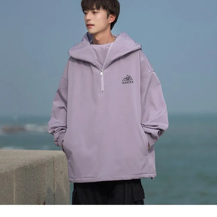 Winter Ski Jackets Men Women Outdoor Thickened Warm Snowboard Jacket Waterproof Windproof Breathable Couple Hooded Skiing Coat